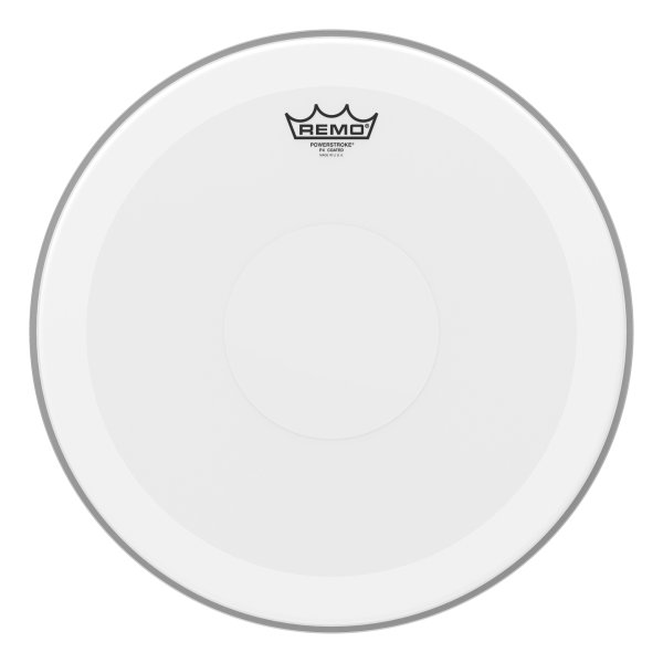 P4-0116-C2 Powerstroke® P4 Coated Drumhead - Top Clear Dot, 16"