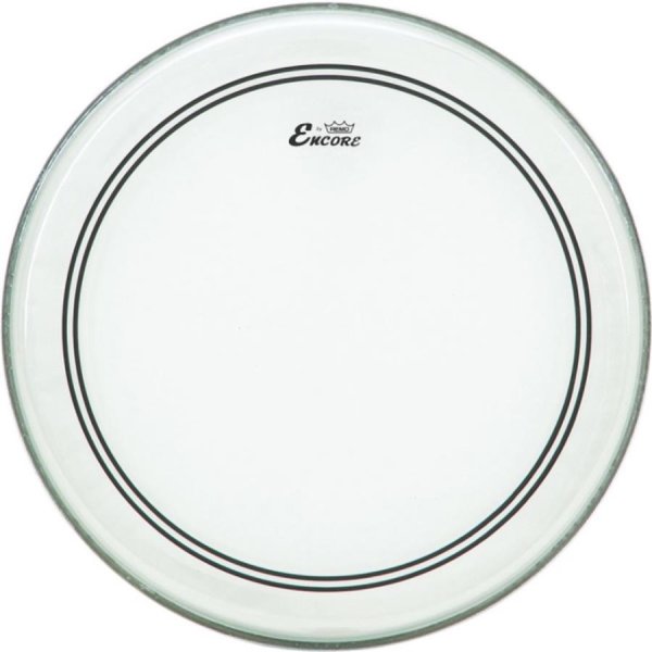 22" Encore Powerstroke 3 Clear Bass Drum Batter Drum Head