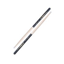 5B Nylon Tip Hickory Drumsticks w/ Black DIP