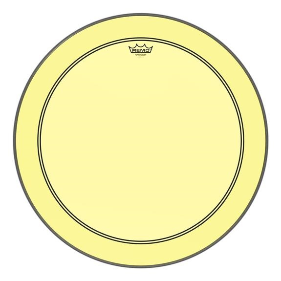 Powerstroke® P3 Colortone™ 26" Bass Drum Batter Head - Yellow