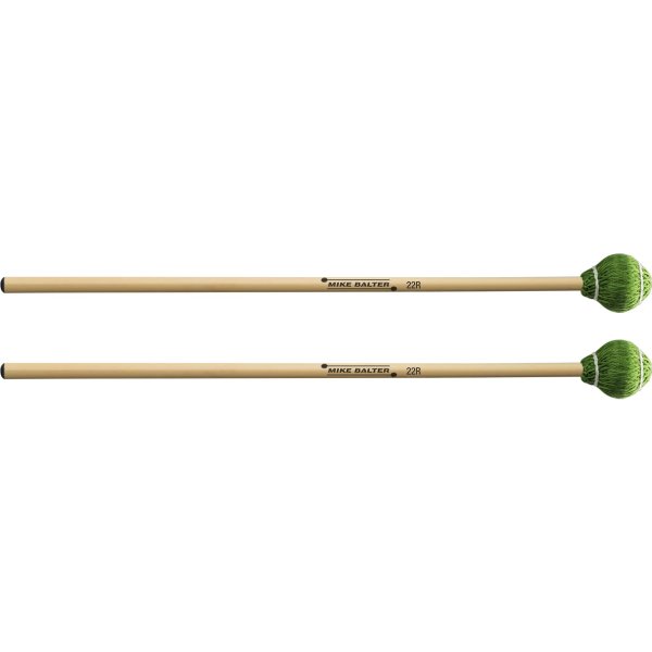 Pro Vibe Medium Hard Vibraphone Mallets With Rattan Handles