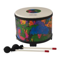  Kids Percussion® Floor Tom Drum Comfort Sound Technology® - Rain Forest, 10