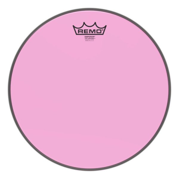 12" Emperor Colortone Pink Drumhead