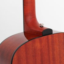 Dreadnought Acoustic Guitar, Full Size, Red Burst Quilt