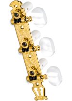 Lyra Acrylic Button Tuner, Gold