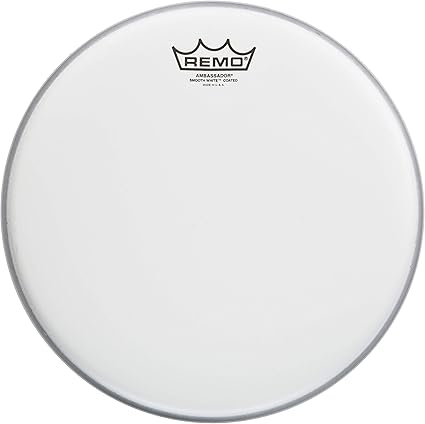JP AMBASSADOR 12" Coated Batter Drumhead - Smooth White