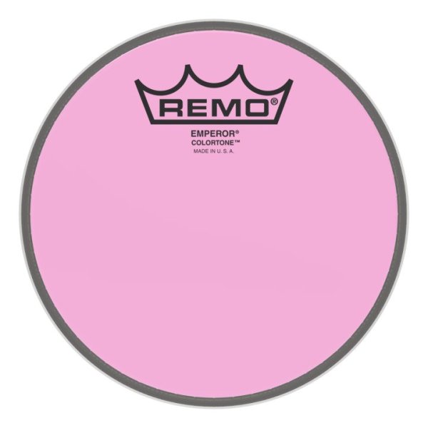 6" Emperor Colortone Pink Drumhead