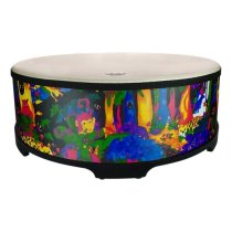 Kids Percussion Gathering Drum Comfort Sound Technology - Rain Forest Finish, 18