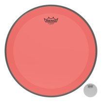 Powerstroke P3 Colortone Red Bass Drumhead, 16