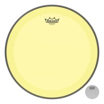 Powerstroke P3 Colortone Yellow Bass Drumhead, 16