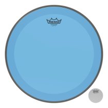 Powerstroke P3 Colortone Blue Bass Drumhead, 16