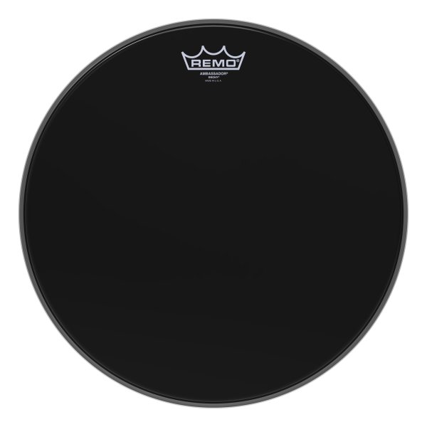 Ambassador® Ebony® Drumhead 15"