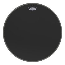18″ Ambassador Ebony Bass Drumhead