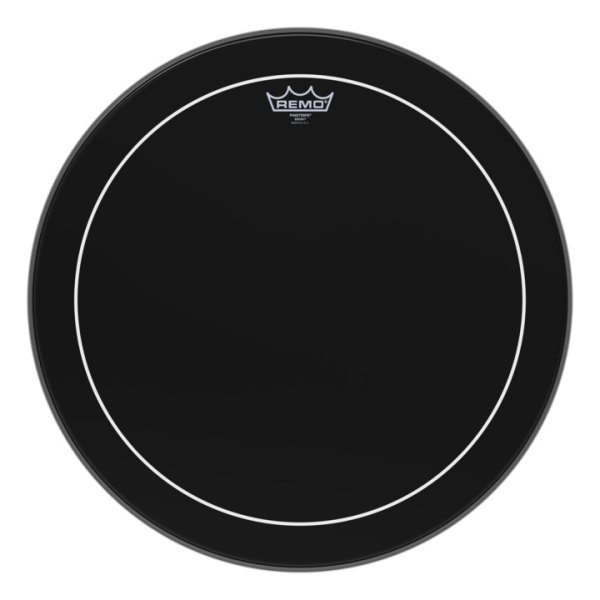 20" Pinstripe Ebony Drum Head