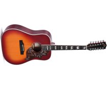 SG Series Dreadnought 12-String Acoustic-Electric Guitar With Case, Polished Gloss with Vintage Cherry Sunburst