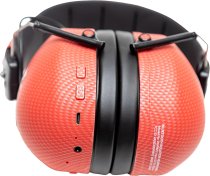 Bluetooth Isolation Headphones, Red