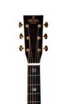 14 Fret Acoustic Guitar with Solid Sitka Spruce Top and Solid Indian Rosewood Back & Sides