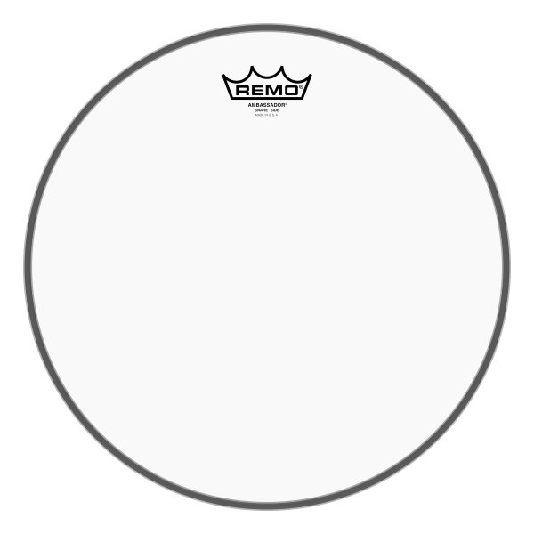 Ambassador® Clear Snare Side No Collar Drumhead, 13"
