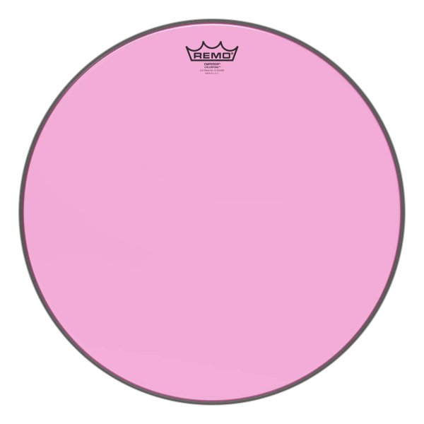 18" Emperor Colortone Pink Drumhead