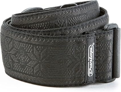 Jacquard Fillmore Black Guitar Strap
