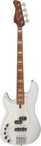 Marcus Miller P8 4-String Left-Handed Electric Bass, White Blonde