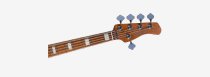 Marcus Miller P8 5-String Fretless Electric Bass, Tobacco Sunburst