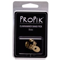 Clawhammer Banjo Fingerpick Brass  (Single)