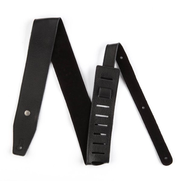 BMF 2.5" Triple Black Guitar Strap