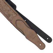 2.5" Leather Padded Strap, Brown Cork