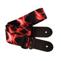 Terylene, Red Strobe Light Effect Printed Strap