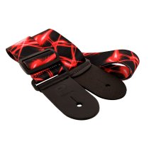 Terylene, Red Strobe Light Effect Printed Strap