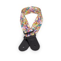Terylene Multi-Colour Paint Splash Printed Strap
