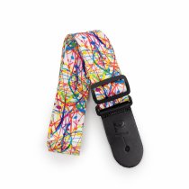 Terylene Multi-Colour Paint Splash Printed Strap