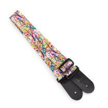 Terylene Multi-Colour Paint Splash Printed Strap