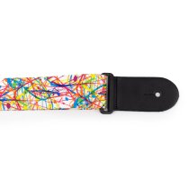 Terylene Multi-Colour Paint Splash Printed Strap