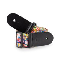 Terylene Multi-Colour Paint Splash Printed Strap