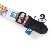 Terylene Multi-Colour Paint Splash Printed Strap