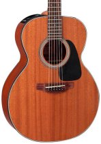 Taka-mini Mahogany 3/4 Acoustic-Electric Guitar with Gig Bag, Natural