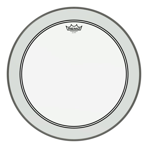 Powerstroke 3 20 inch Ambassador Clear Bass Drum Head