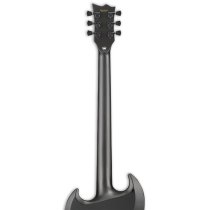 Solid-Body Baritone Electric Guitar, Viper Charcoal Metallic Satin