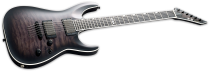 Solid-Body Electric Guitar See Thru Black Sunburst