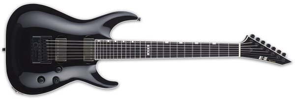 E-II Horizon Nt-7 Evertune Electric Guitar, Black