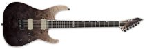 E-ii M-ii Neck-thru Electric Guitar, Black Natural Fade