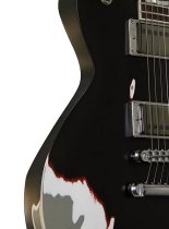 James Hetfield Signature Single-Cut Electric Guitar with EMG JH Active Pickups, Black Satin