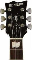 James Hetfield Signature Single-Cut Electric Guitar with EMG JH Active Pickups, Black Satin