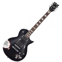 James Hetfield Signature Single-Cut Electric Guitar with EMG JH Active Pickups, Black Satin