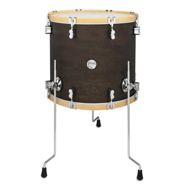 PDP Concept Classic 16" x 18" Floor Tom, Walnut with Natural Hoops
