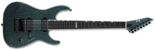 E-II M-II 7B Baritone Evertune Electric Guitar, Granite Sparkle