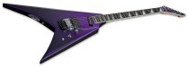 E-II Alexi Ripped Electric Guitar, Purple Fade Satin With Ripped Pinstripes