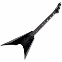 Arrow-1007 Evertune LTD Deluxe V Shape Baritone Electric Guitar, Black